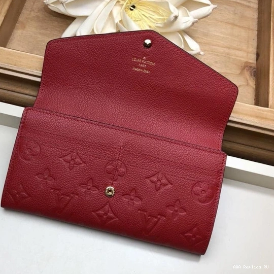 Aaa replica bags SARAH LOUIS VUITTON WALLET 0815
